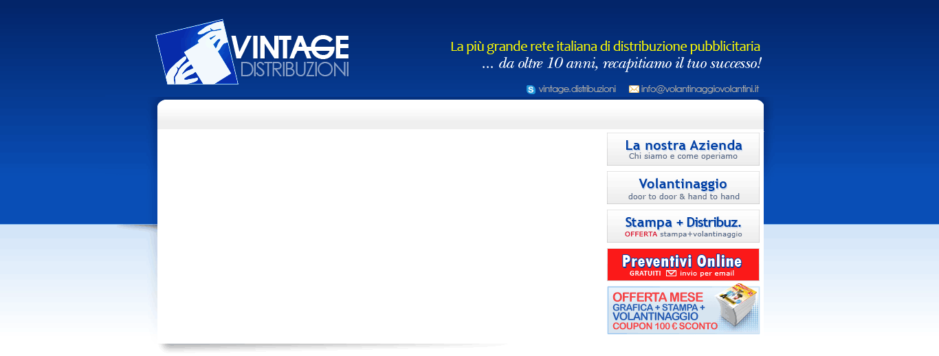 CONSEGNA VOLANTINI DOOR TO DOOR e HAND TO HAND ad Suzzara
